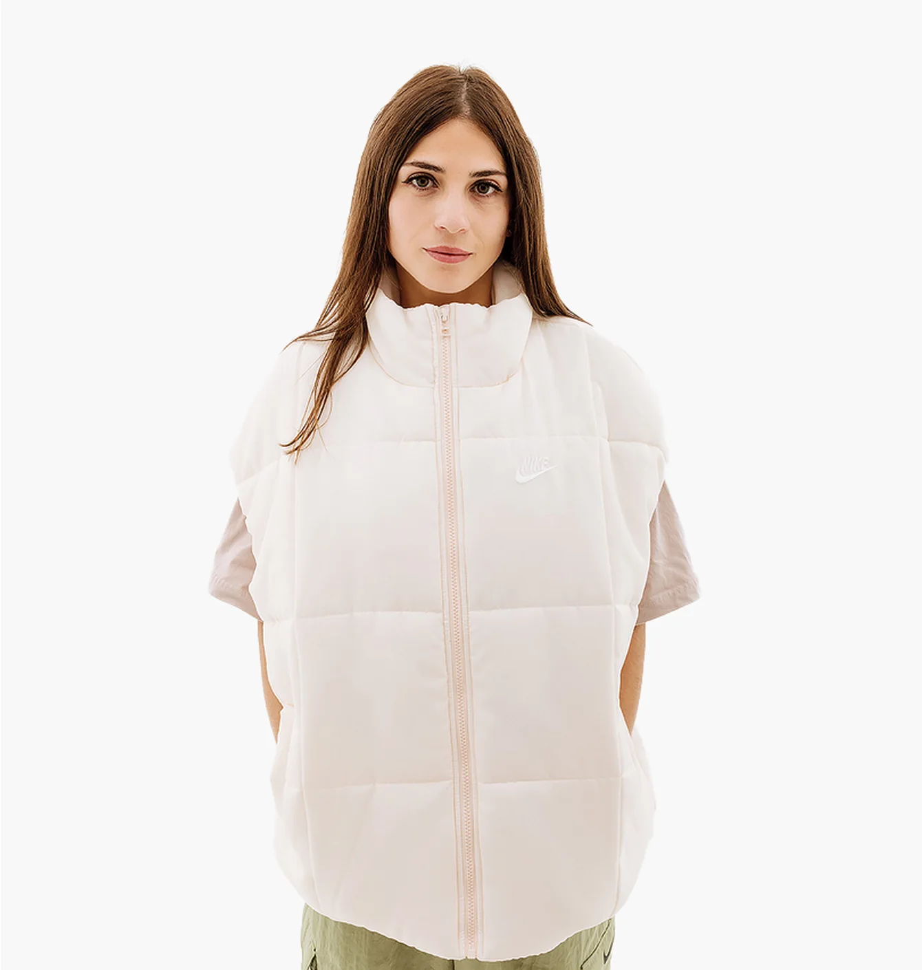 Жилетка жіноча Nike Clsc Vest Beige FB7679-838