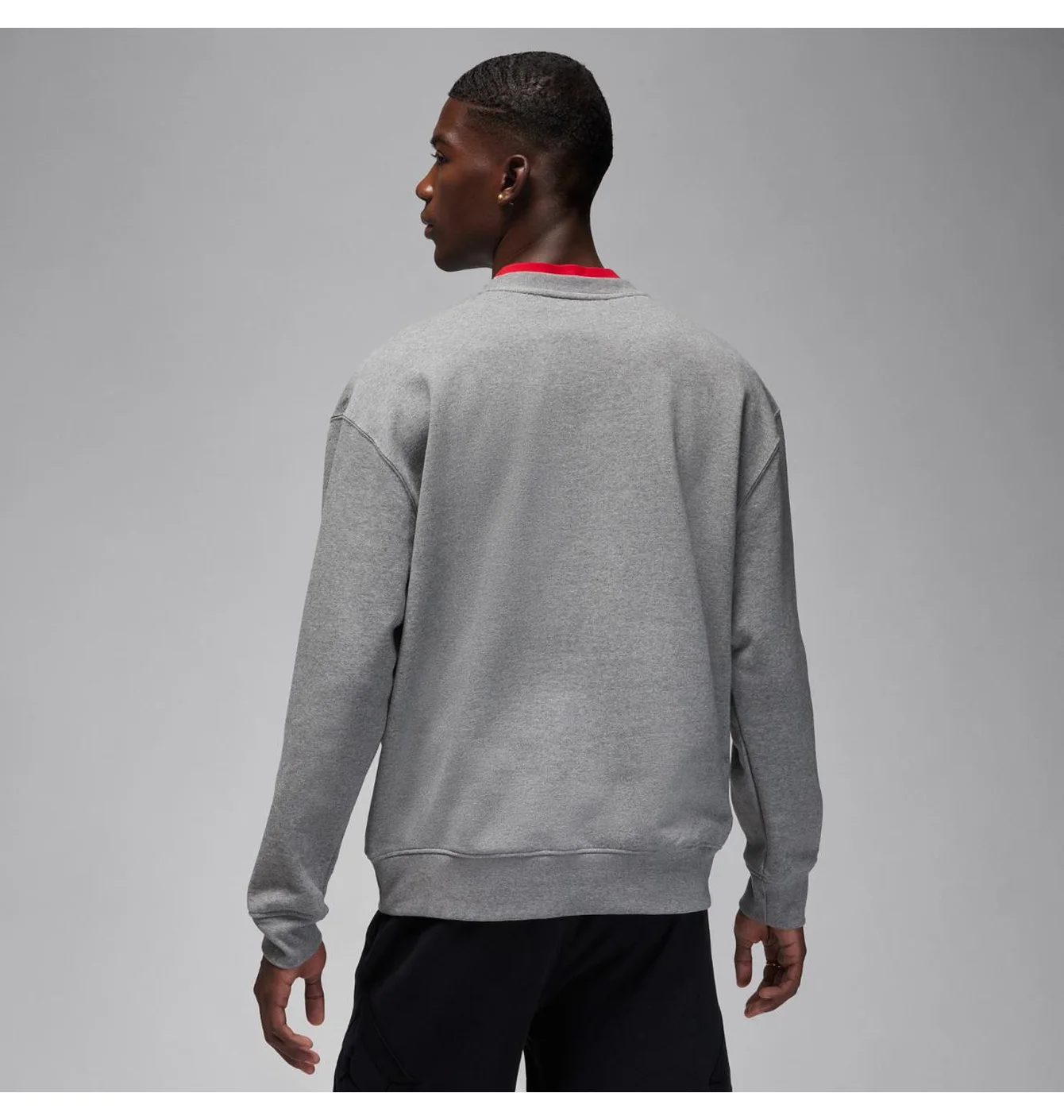 Світшот чоловічий Air Jordan Ess Stmt Flc Crew Grey FB6932-091