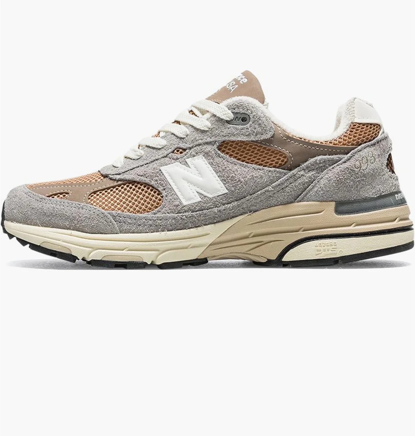 Кросівки чоловічі New Balance Made In Usa Grey/Brown U993GG