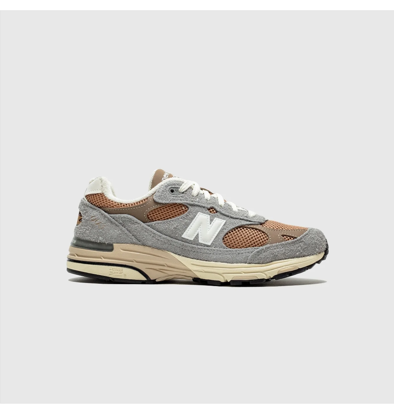 Кросівки чоловічі New Balance Made In Usa Grey/Brown U993GG