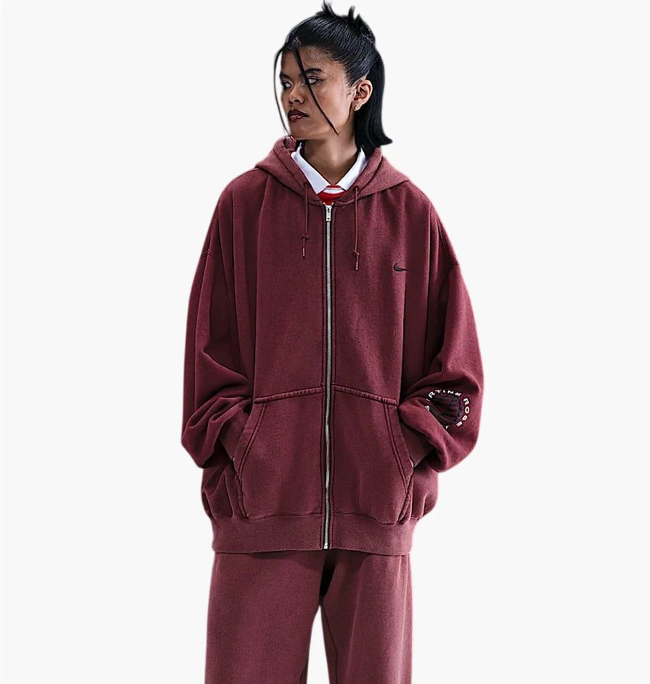 Толстовка унісекс Nike Martine Rose Full-Zip Bordo HM9029-613