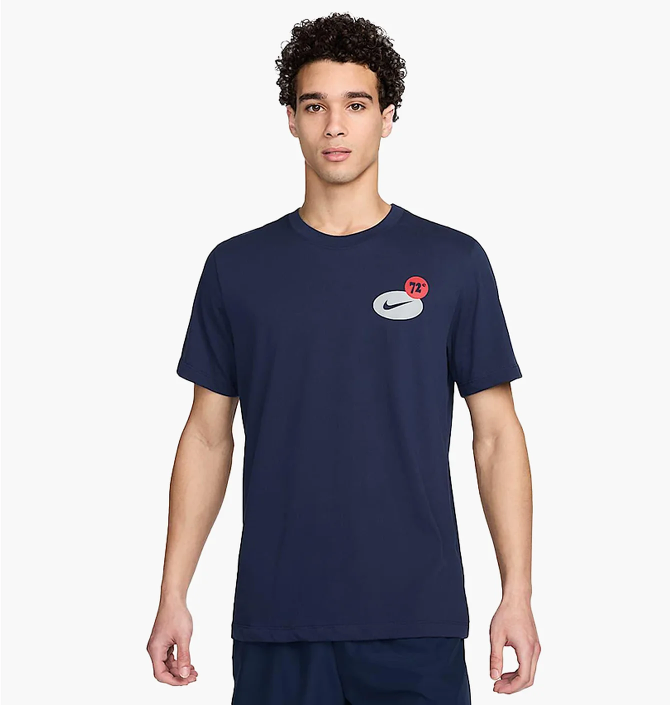 Футболка чоловіча Nike Dri-Fit Fitness T-Shirt Blue FV8366-451
