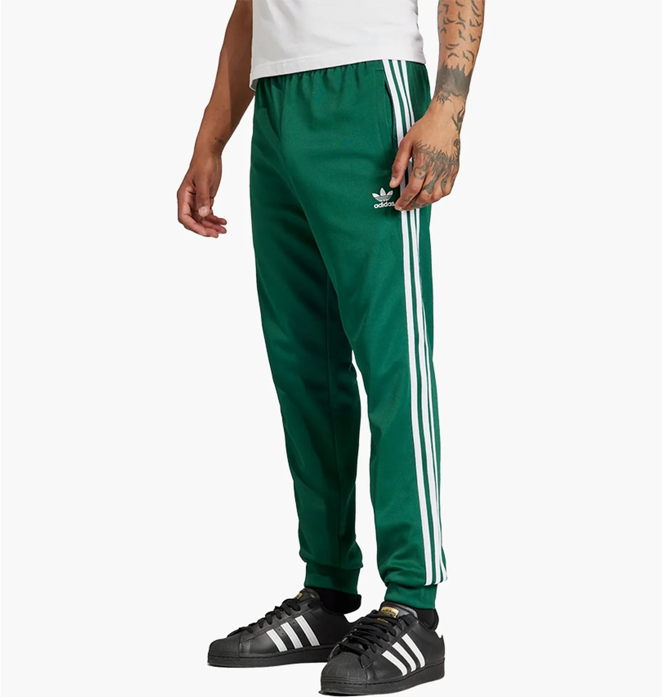 Штани чоловічі Adidas Adicolor Classics Sst Tracksuit Bottom Green IR9886