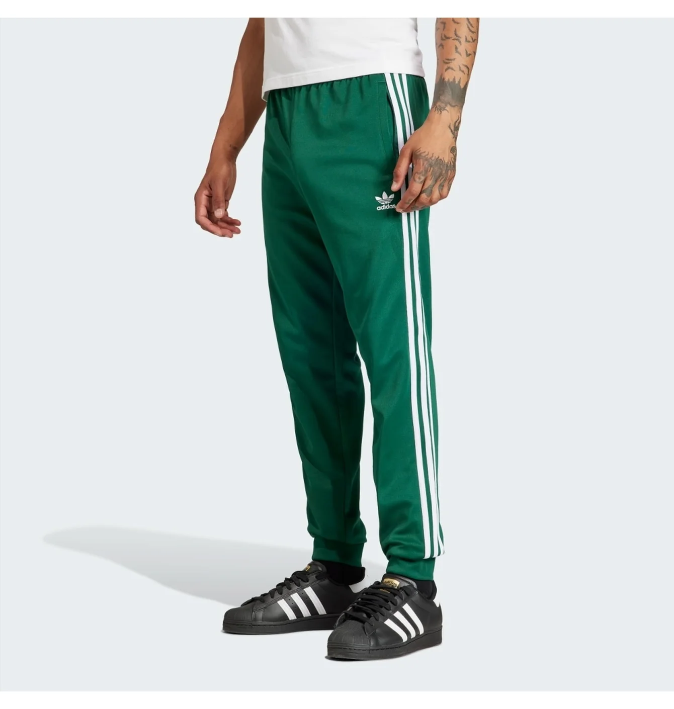 Штани чоловічі Adidas Adicolor Classics Sst Tracksuit Bottom Green IR9886