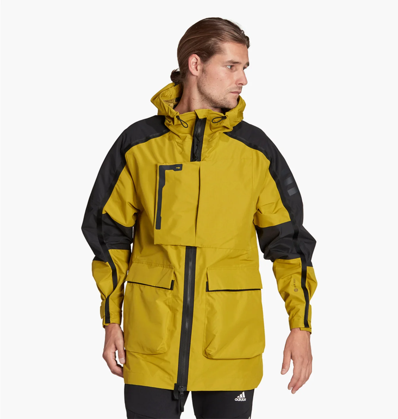 Парка чоловіча Adidas Terrex Xploric Rain.Rdy City Jacket Yellow Hg8574