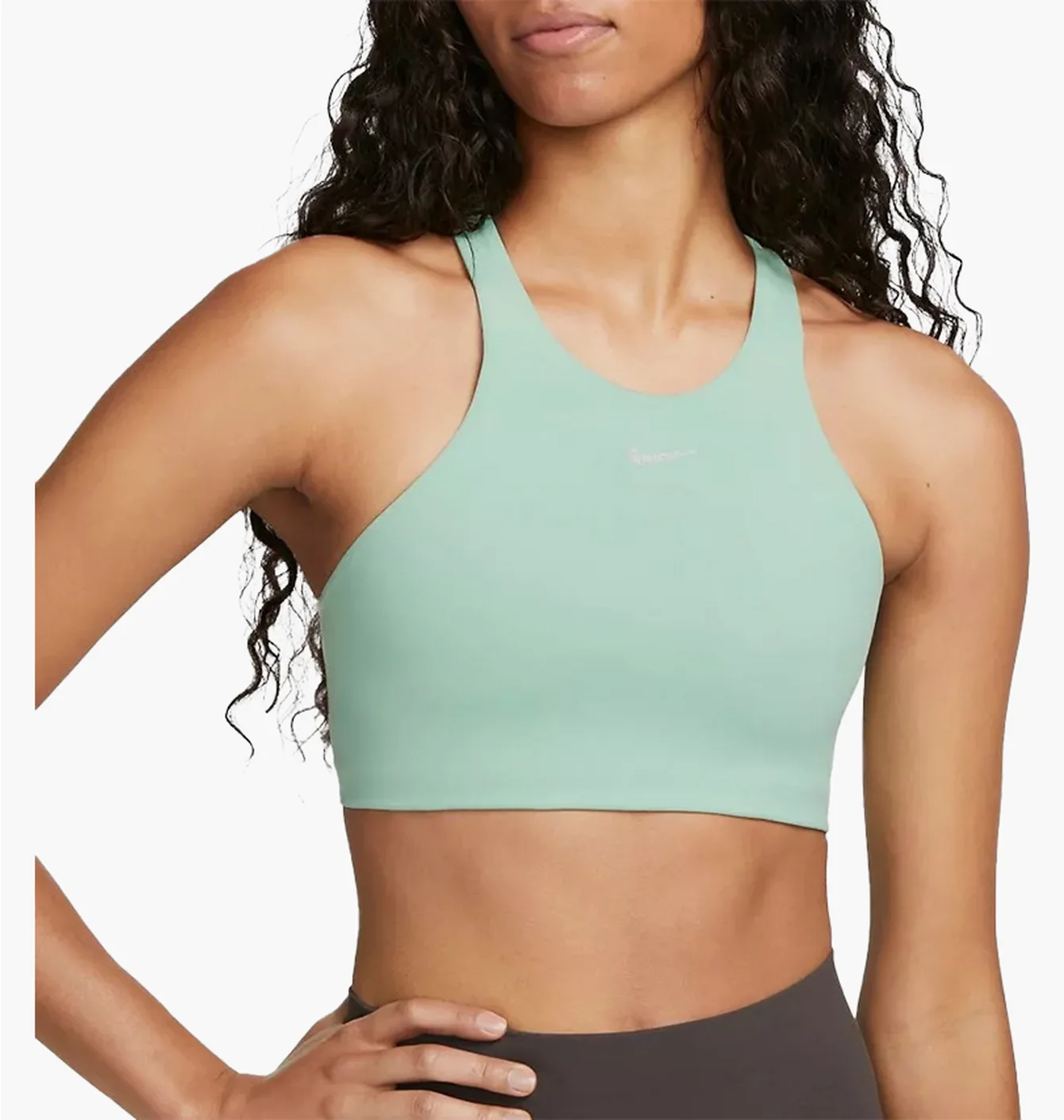 Топ жіночий Nike Ny Df Alate Curve Bra Green DM0660-491