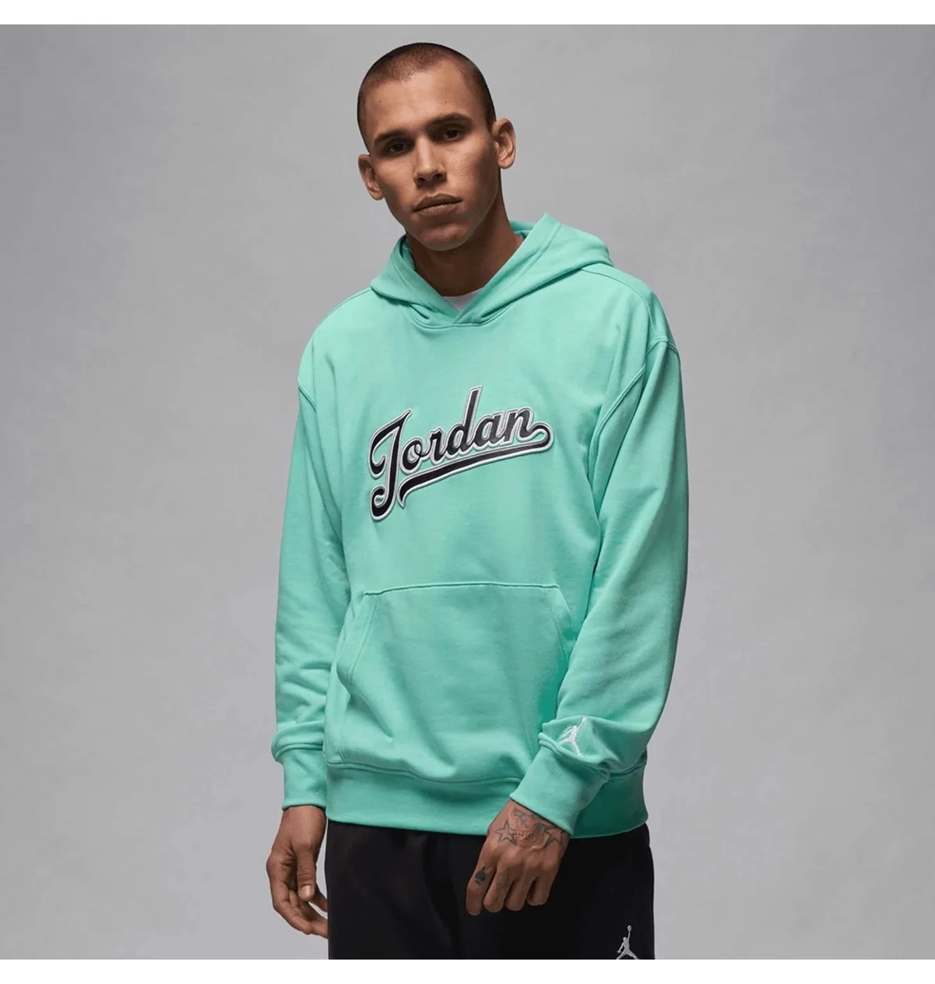 Худі чоловіче Air Jordan Flight Mvp Turquoise FN4613-349