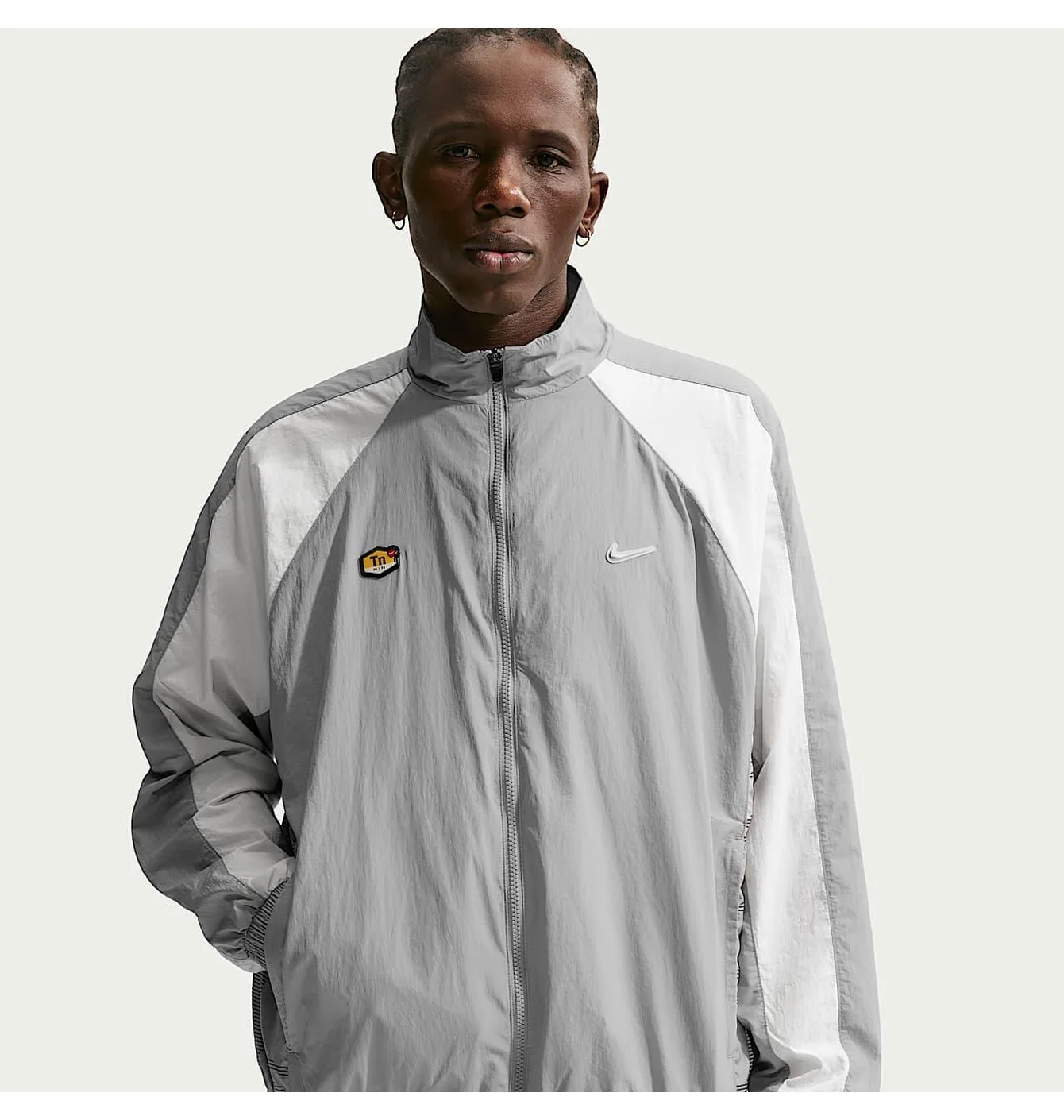 Куртка чоловіча Nike Sportswear Tuned Air MenS Woven Tracksuit Top Grey IM5976-009