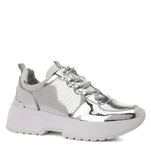 Кросівки жіночі Michael Kors Cosmo Silver (43S9CSFS1M)