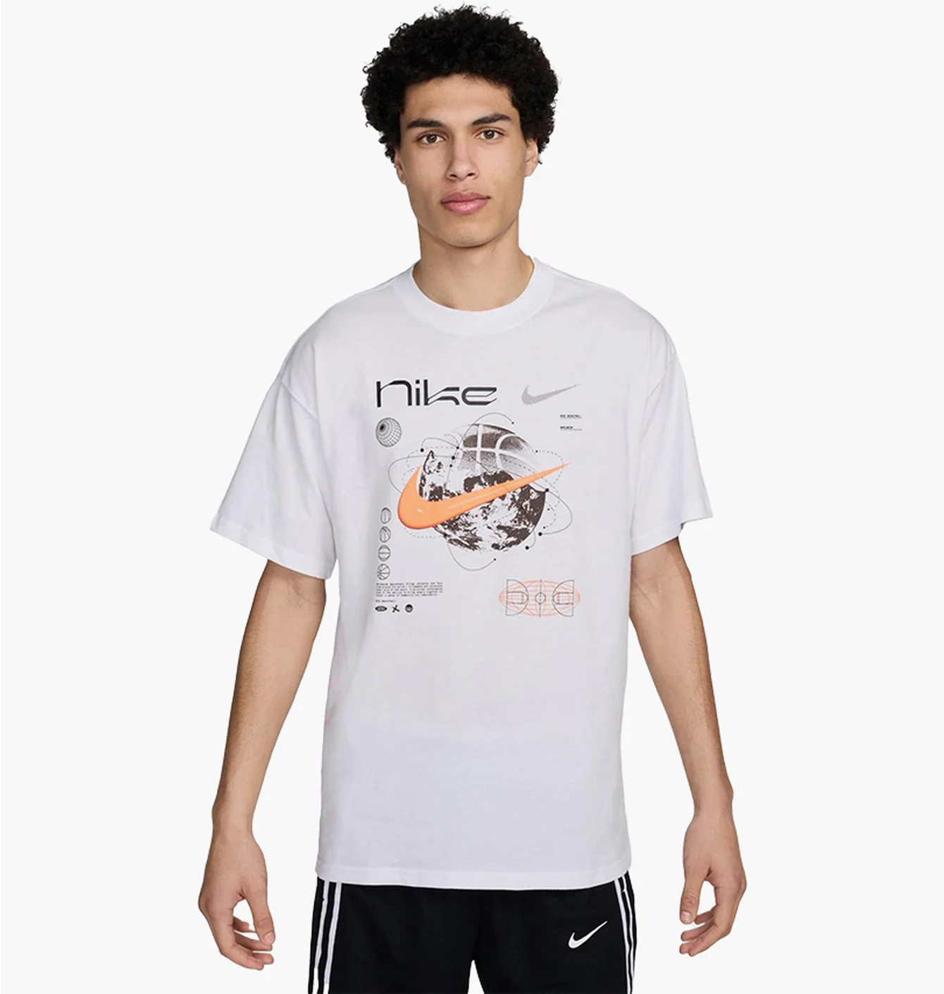 Футболка чоловіча Nike Max90 Basketball T-Shirt White FV8418-100