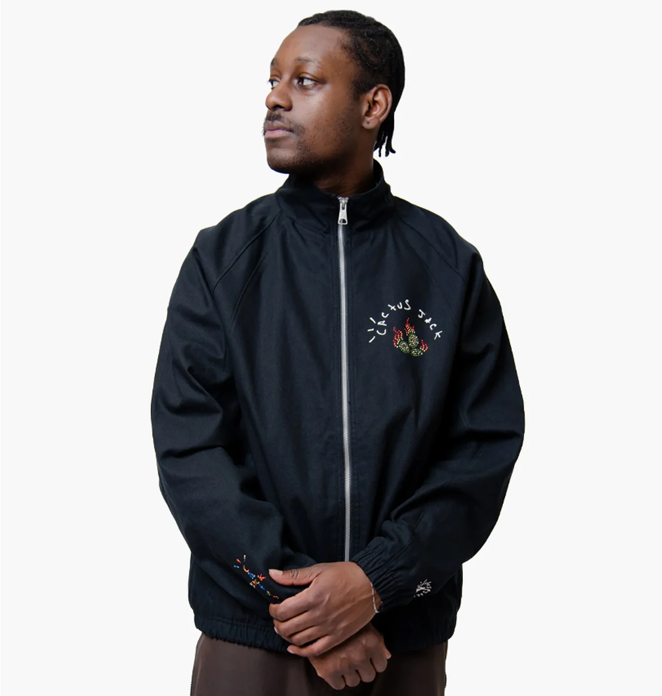 Куртка чоловіча Air Jordan Travis Scott Woven Jacket Black DO4095-010