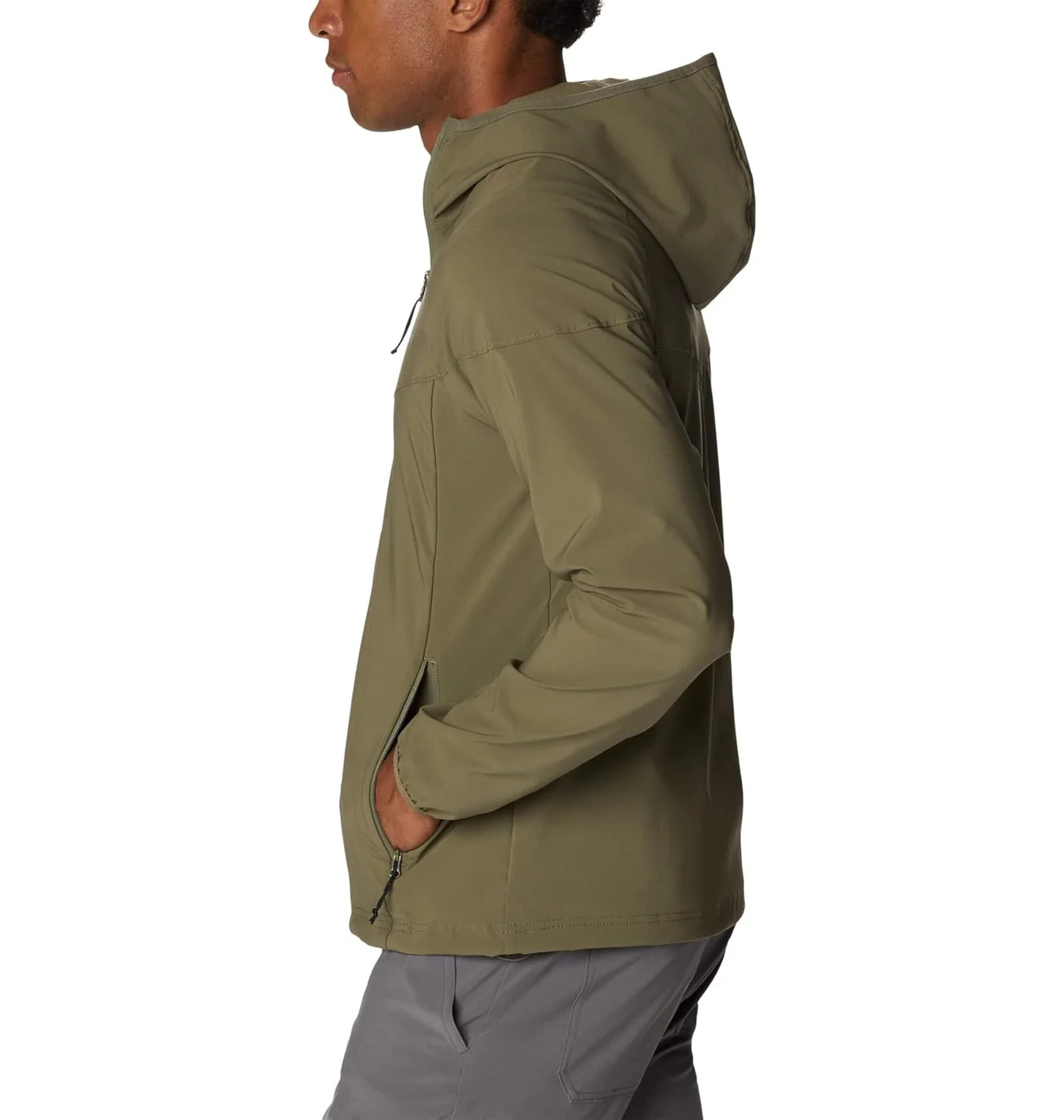 Вітровка чоловіча Columbia Heather Canyon Waterproof Olive WM1207-397
