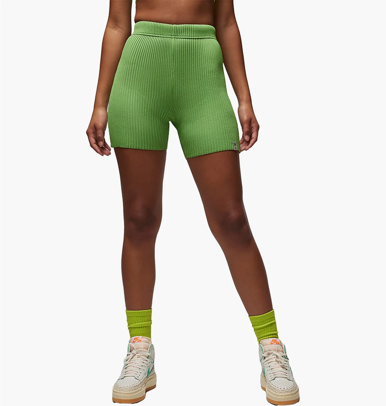Шорти жіночі Air Jordan X Union X Bephies Beauty Supply Bike Shorts Green FD4252-303