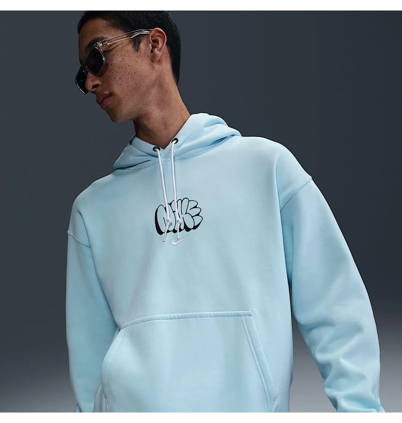 Худі чоловіче Nike Soloswoth Light Blue HQ4181-474