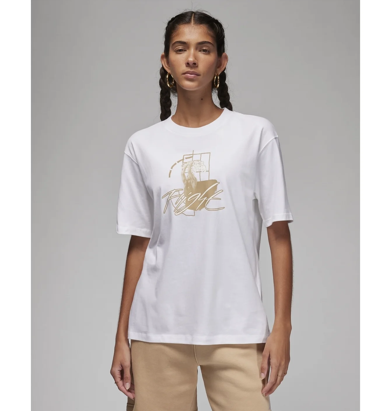 Футболка жіноча Air Jordan Graphic T-Shirt White FD7244-100