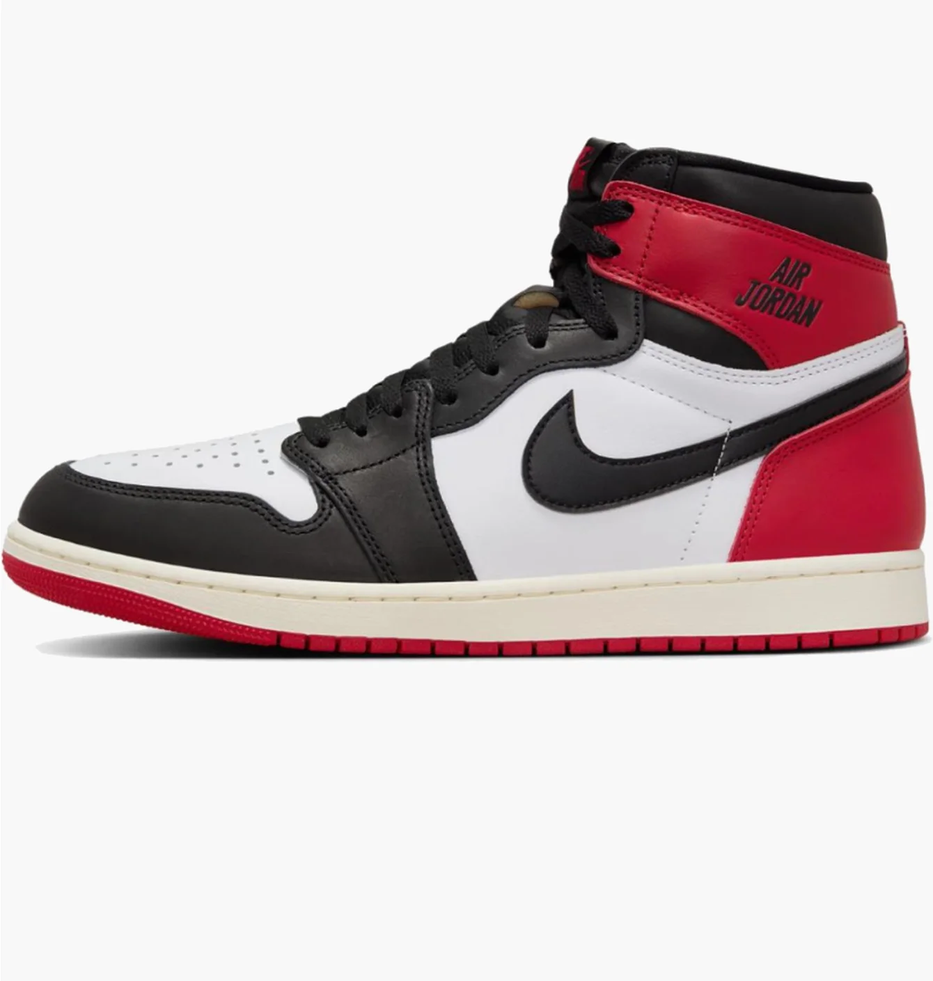 Кросівки чоловічі Air Jordan 1 Retro High White/Black DZ5485-106