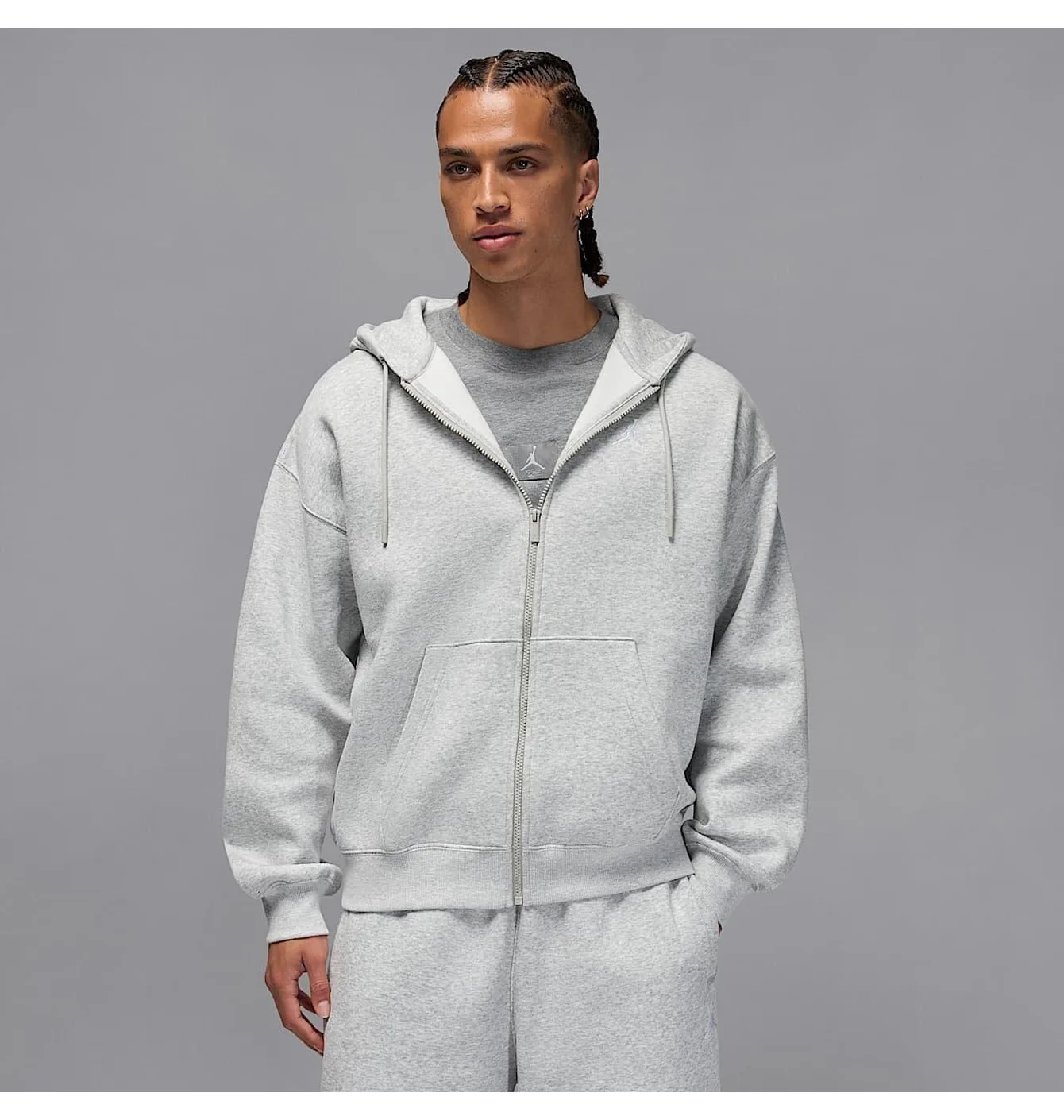 Толстовка Nike Air Jordan Brooklyn Fleece Full‑Zip