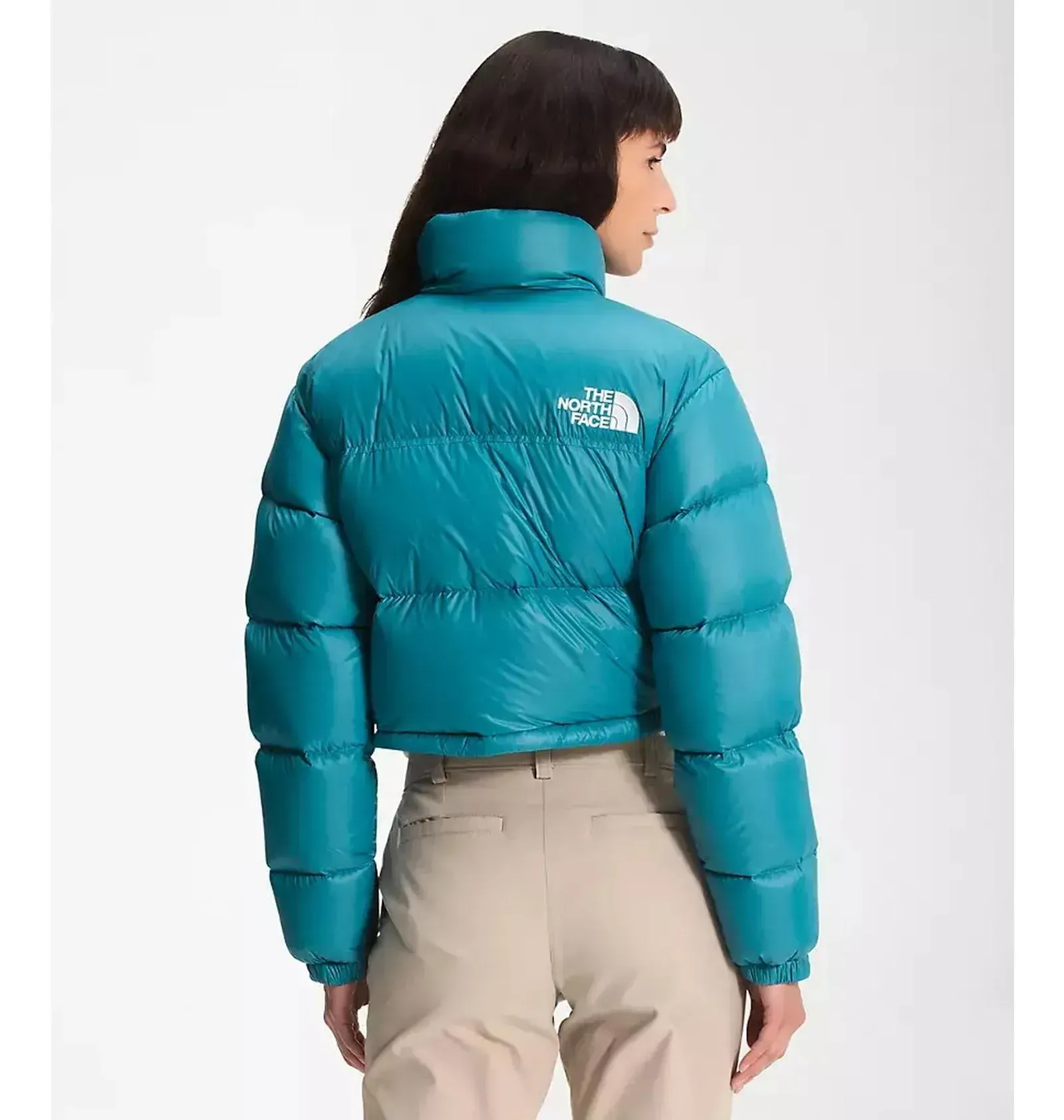 Куртка жіноча The North Face Nuptse Cropped Puffer Jacket (NF0A5GGE-4Y3)