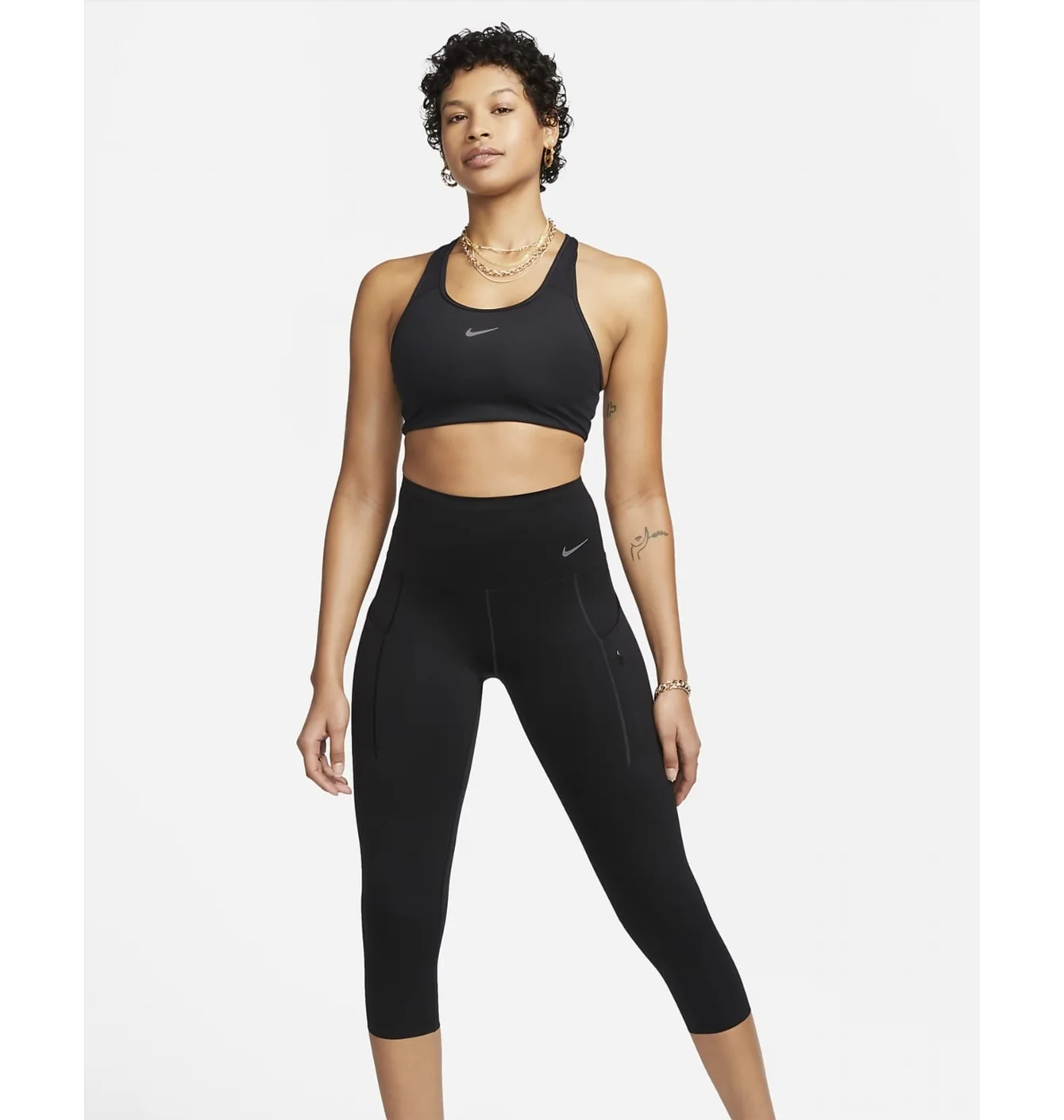 Легінси жіночі Nike Go Black Dq5881-010