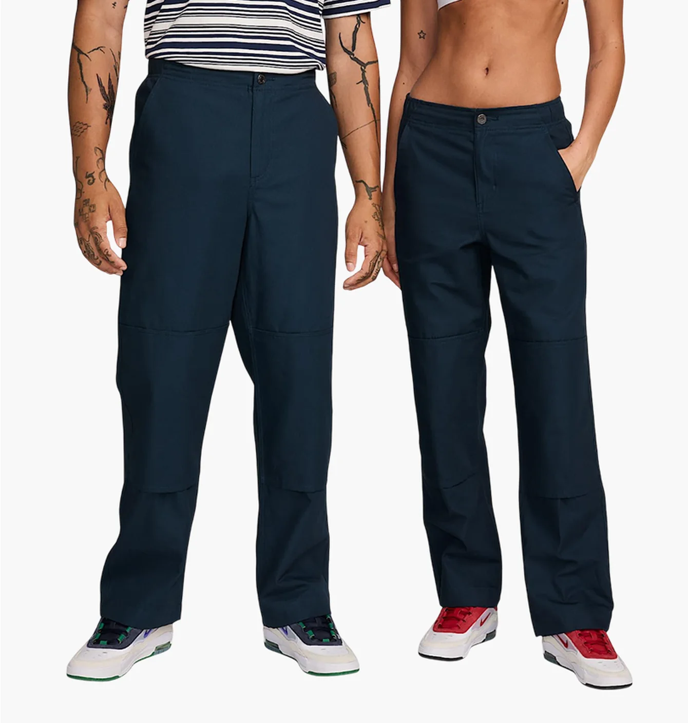 Штани унісекс Nike Double-Knee Twill Skate Blue FV7349-478
