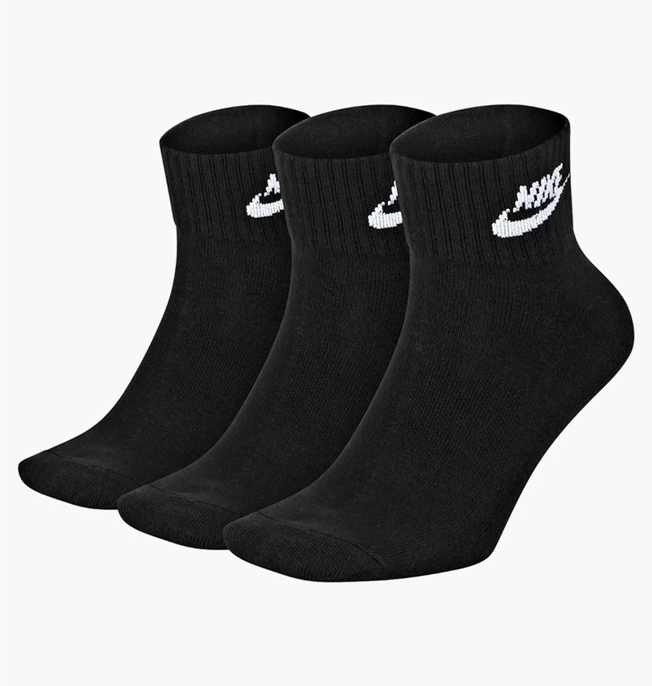 Шкарпетки унісекс Nike U Nsw Evry Essential Ankle Black (3 пари) SK0110-010