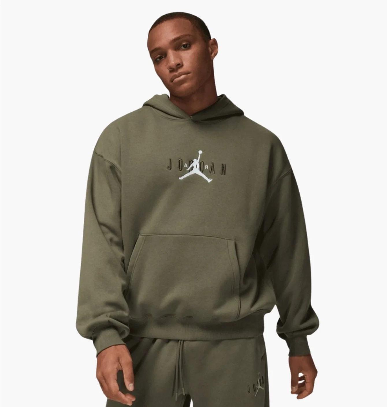 Худі чоловіче Air Jordan Brooklyn Olive IB9097-222