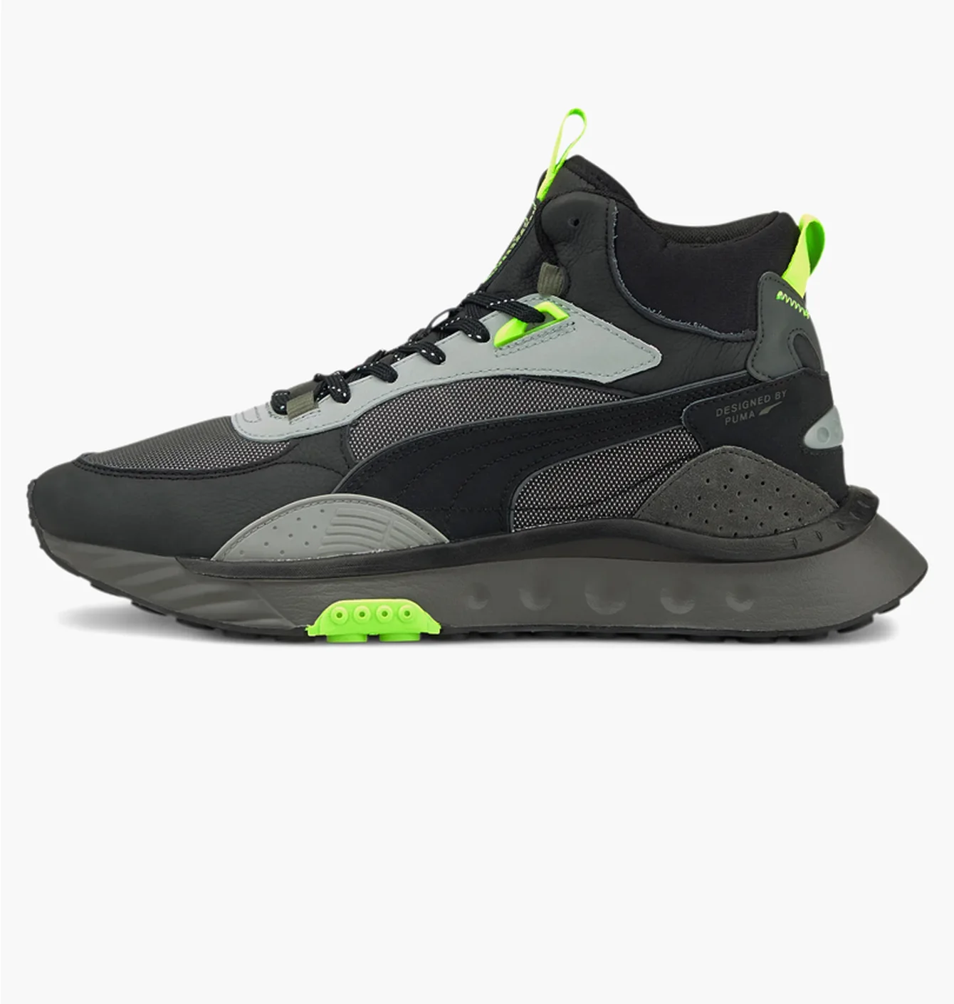 Кросівки чоловічі Puma Wild Rider Mid Black 381598-01