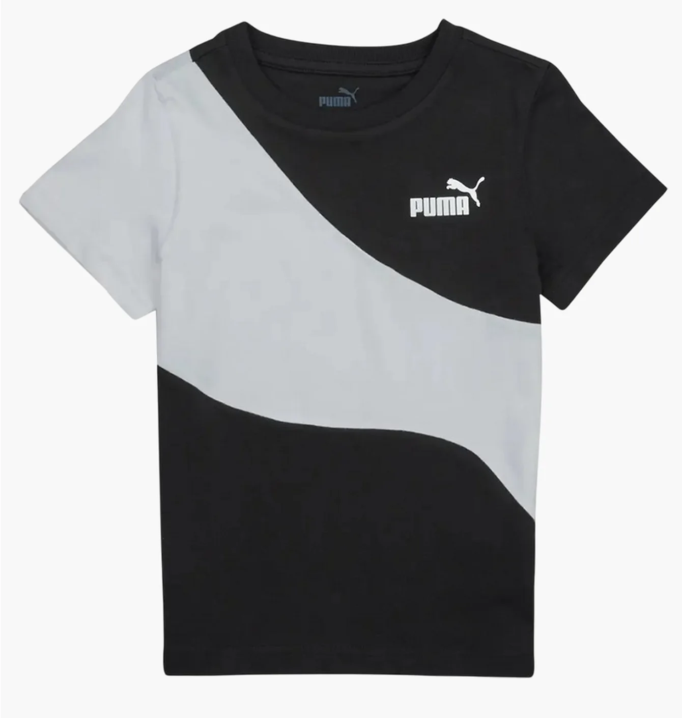 Футболка дитяча Puma Power Cat Tee Black/White 674231-01