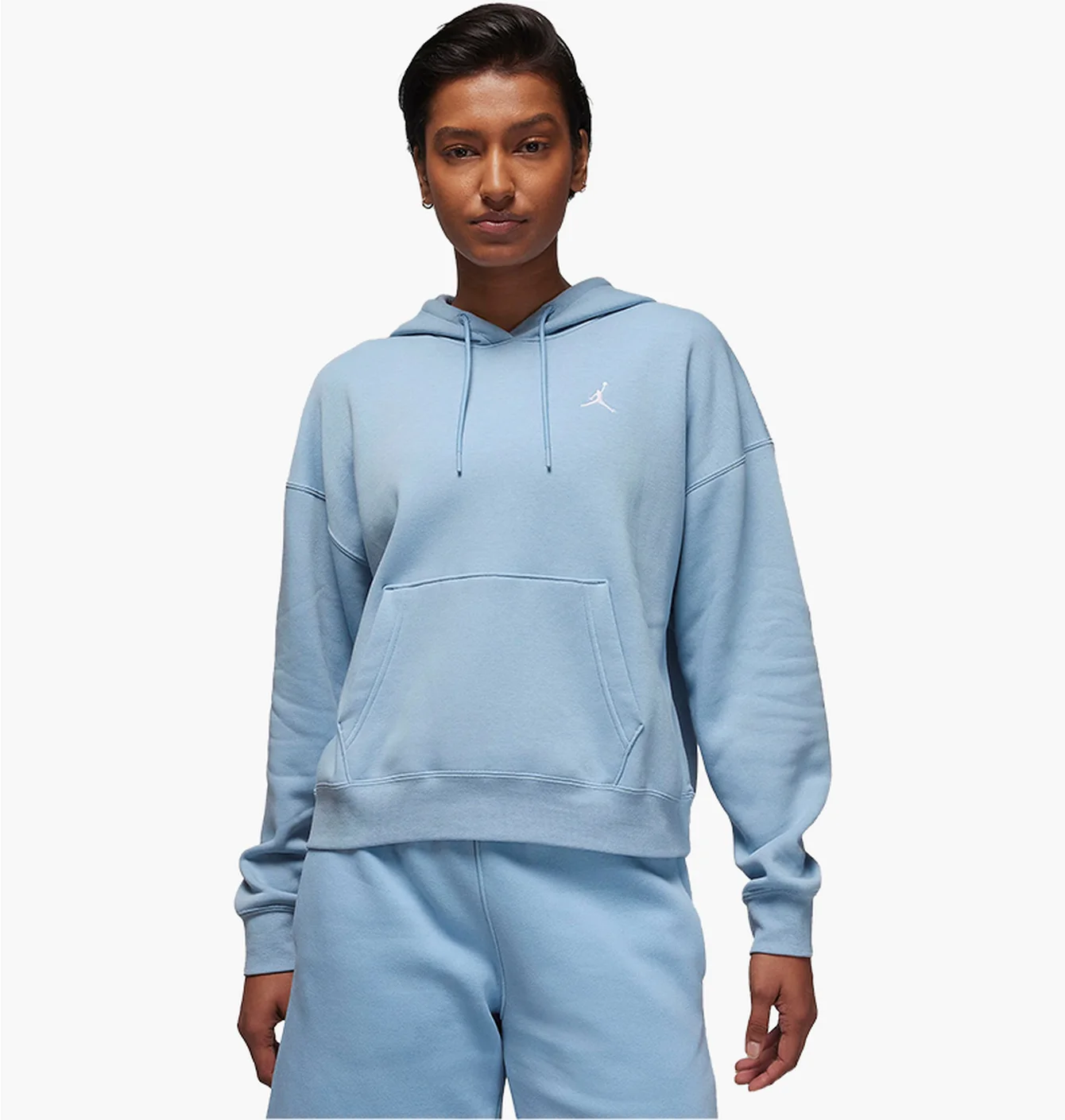 Худі жіноче Air Jordan Brooklyn Fleece Light Blue FN4488-436