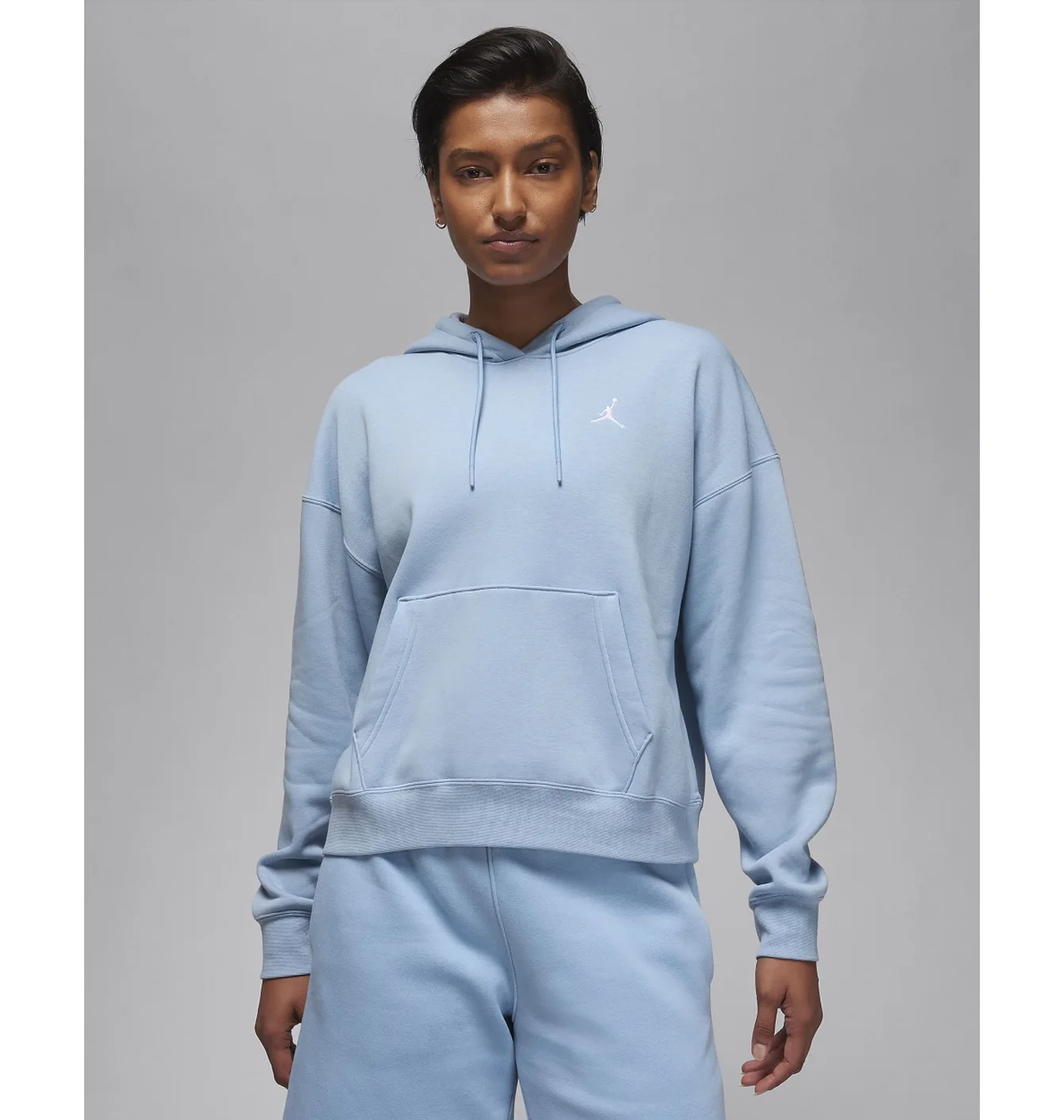 Худі жіноче Air Jordan Brooklyn Fleece Light Blue FN4488-436