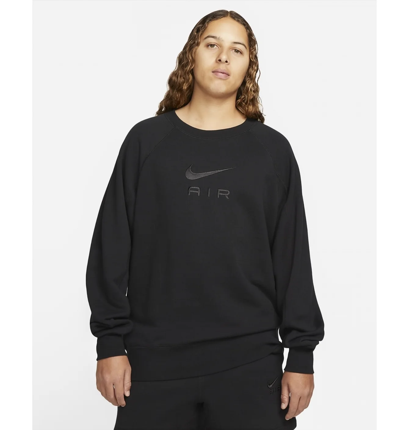 Світшот чоловічий Nike Sportswear Air Black Dv9829-010