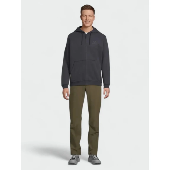 Толстовка Arc'teryx Emblem Fleece Full-Zip Hoody Sapphire Grey X00000992901 (Оригінал)