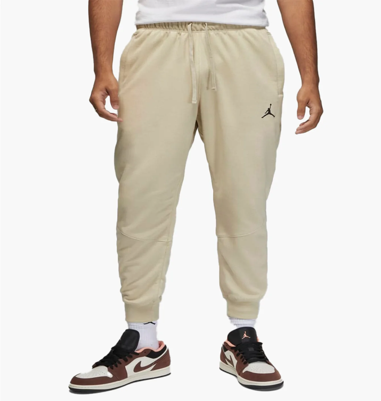 Штани чоловічі Air Jordan Dri-Fit Sport Crossover Fleece Pants Beige DQ7332-206
