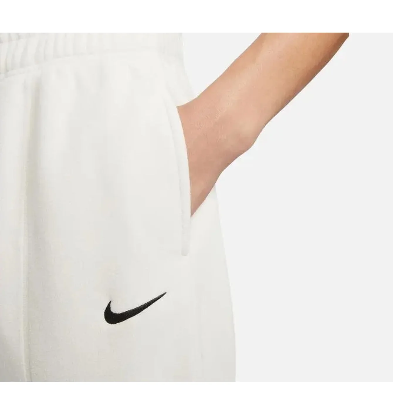 Штани жіночі Nike Nsw Fleece High Oversized White FB8973-104