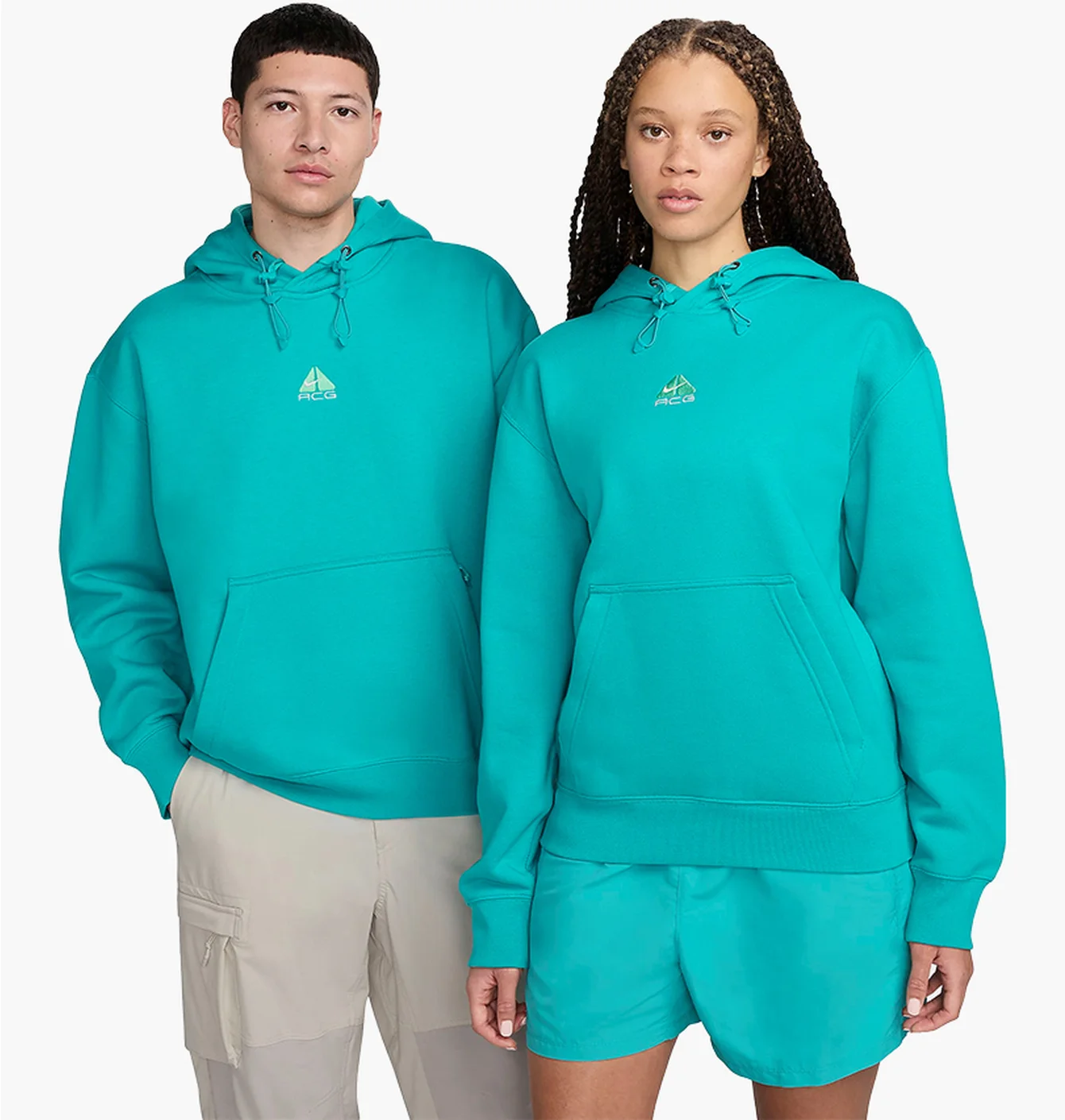 Худі унісекс Nike Acg Therma-Fit Fleece Pullover Hoodie Turquoise DH3087-345