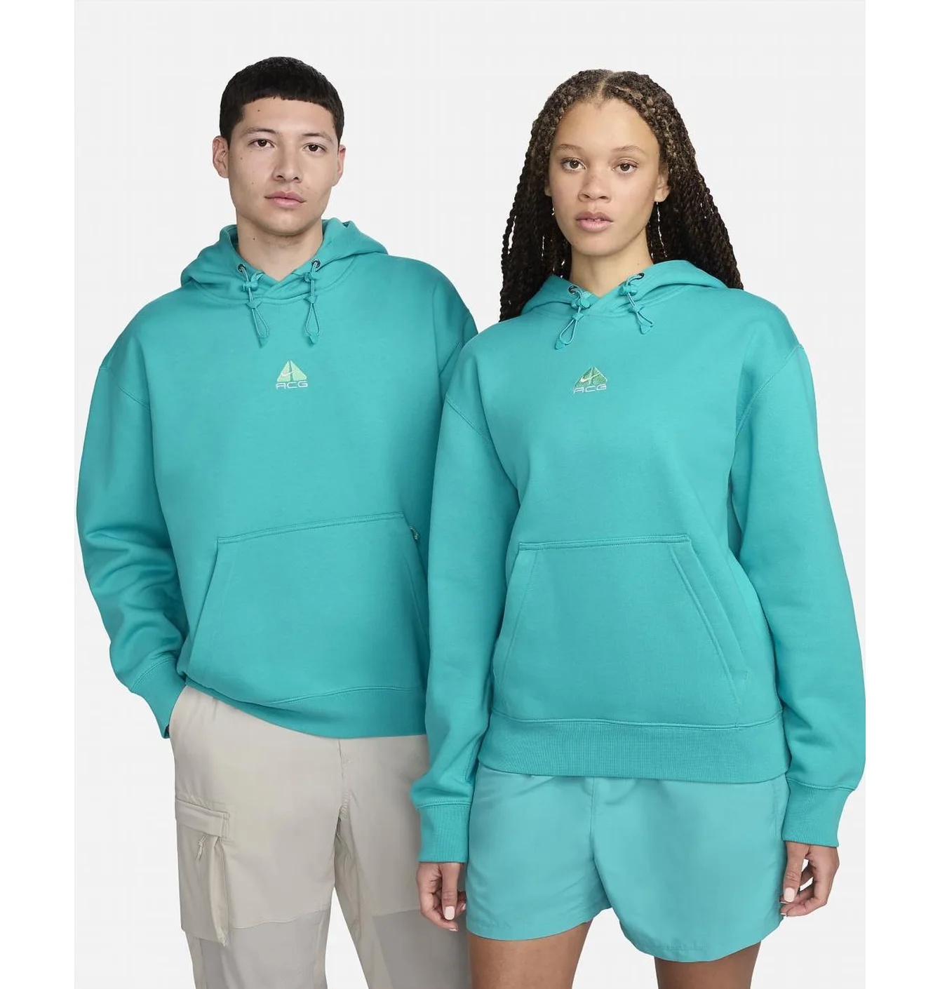 Худі унісекс Nike Acg Therma-Fit Fleece Pullover Hoodie Turquoise DH3087-345