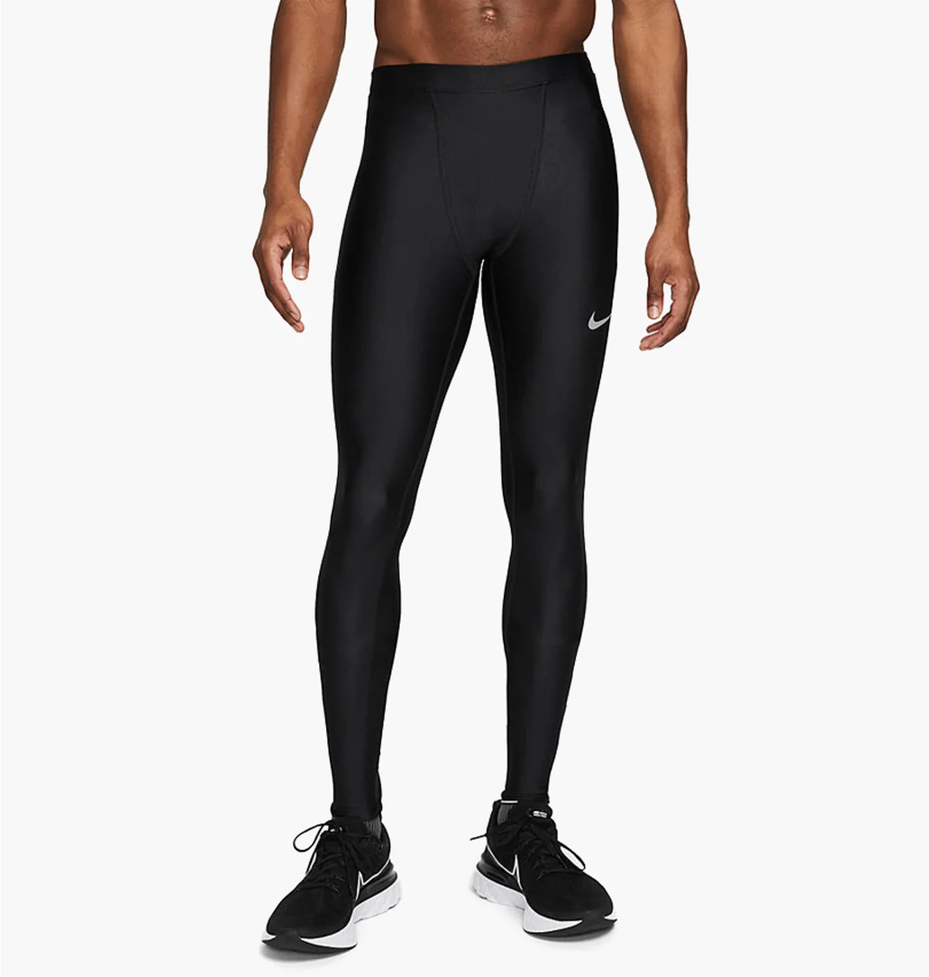 Легінси чоловічі Nike Power Running Dry Fit Black DB4103-010