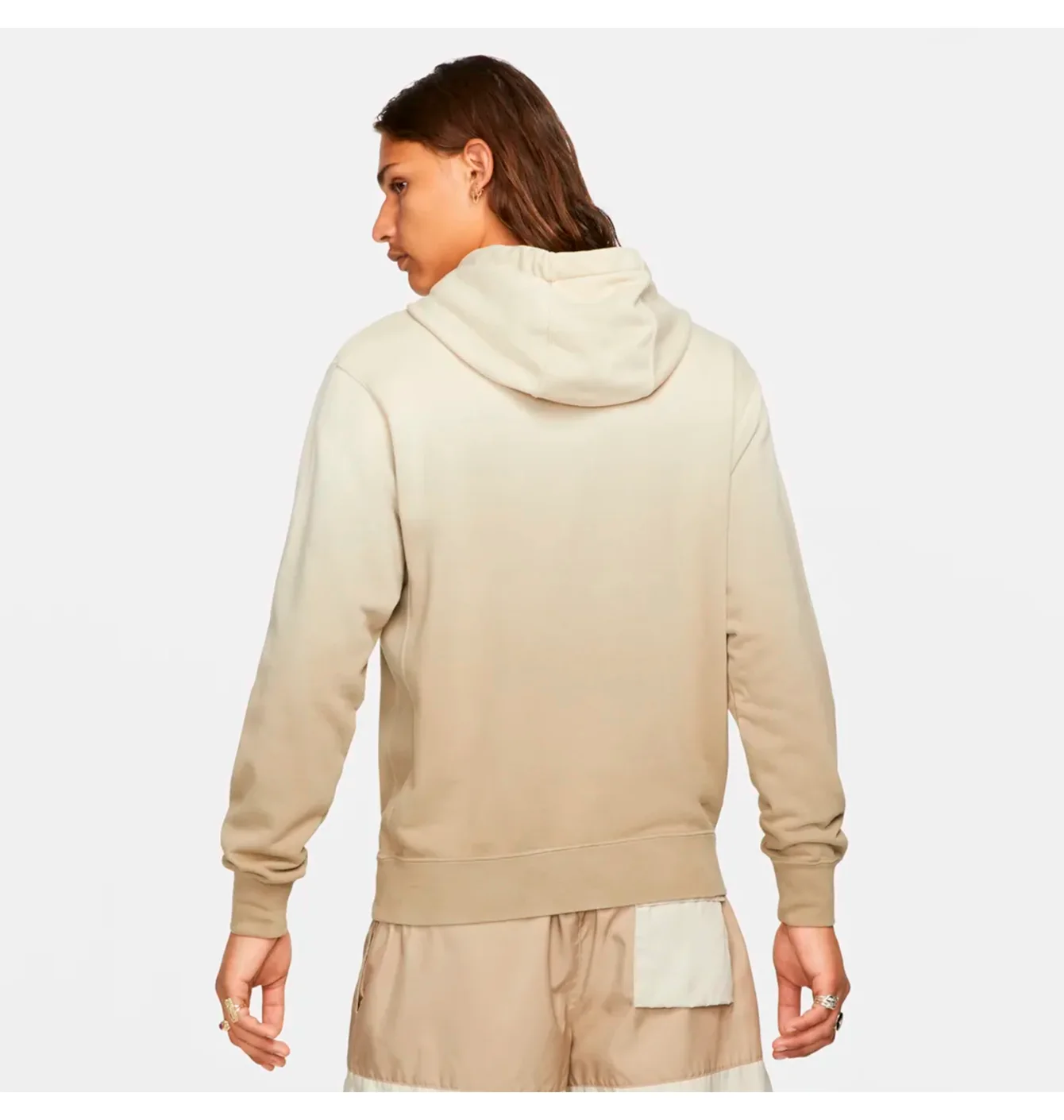 Худі чоловіче Nike Sportswear Club Fleece+ Beige Dq4621-247
