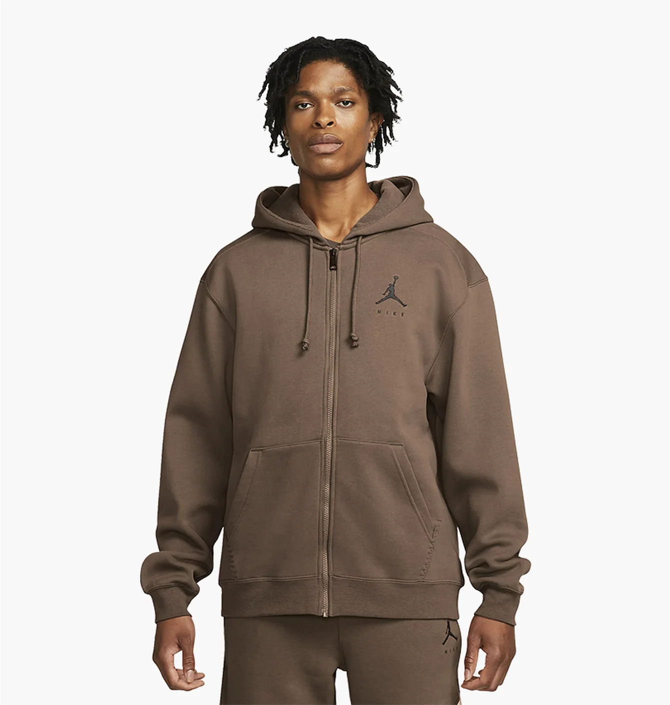 Толстовка чоловіча Air Jordan Jumpman Brown DC9606-256