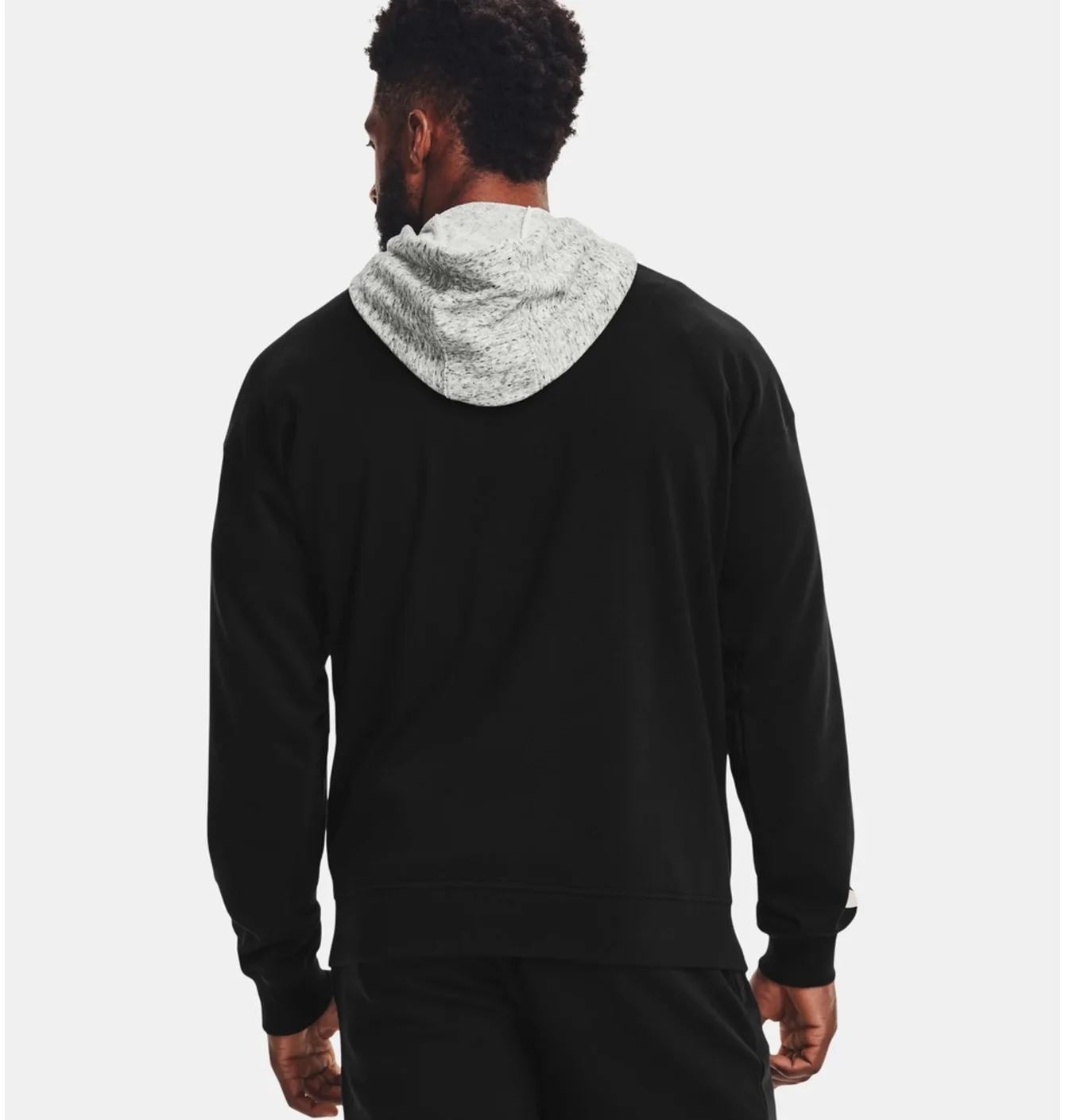 Худі чоловіче Under Armour Rival Terry 25Th Anniversary Full Zip Black 1363727-001