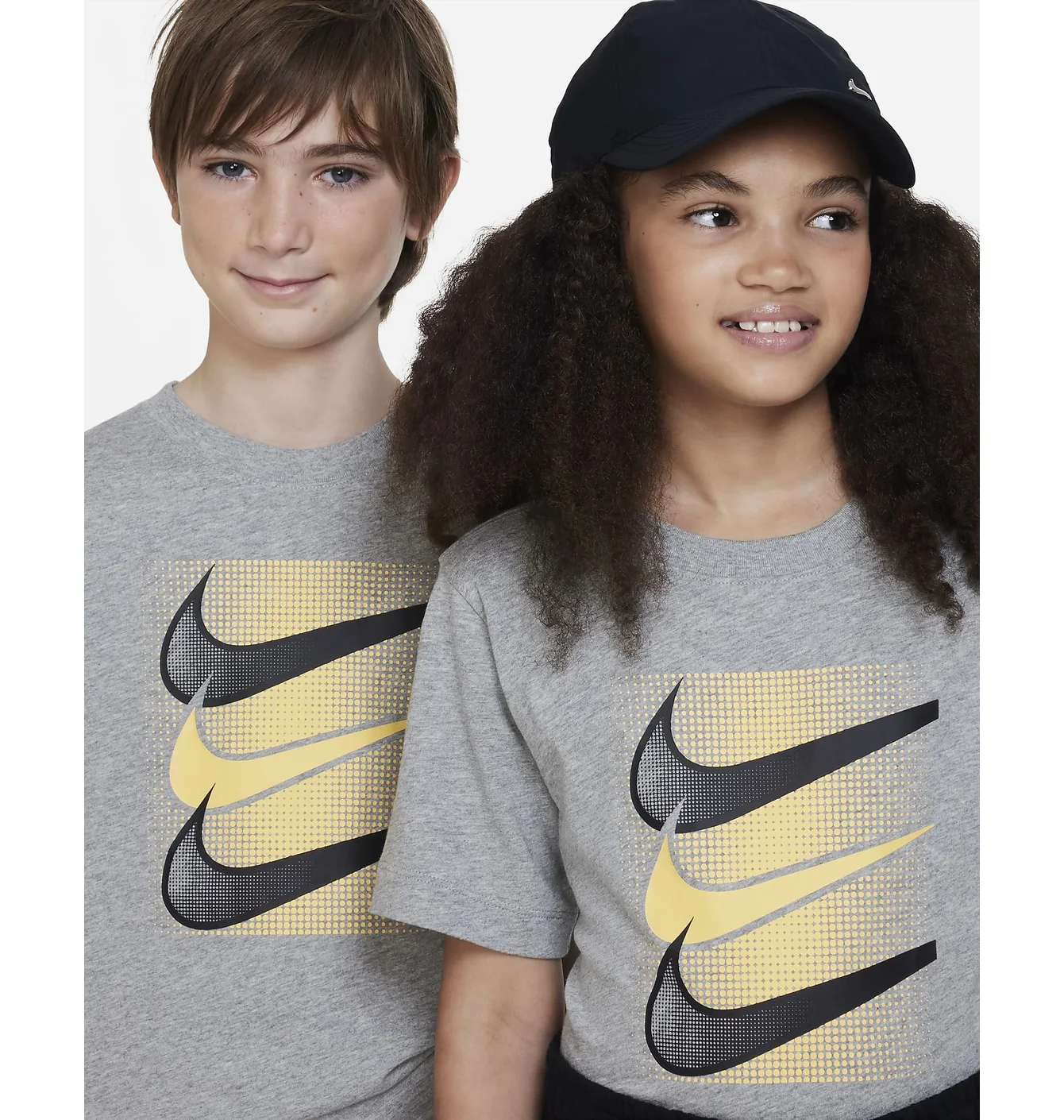 Футболка дитяча Nike U Nsw Tee Core Brandmark 4 Grey DX9525-063