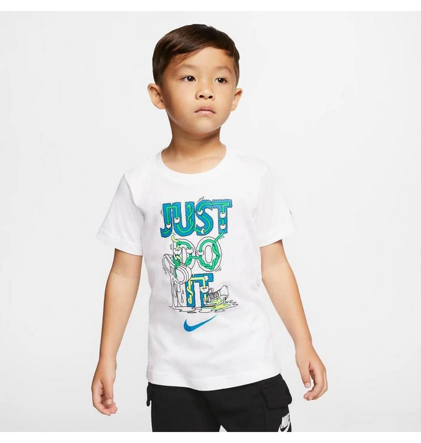 Футболка дитяча Nike Ermsy Jdi S/S Tee White 86G505-001