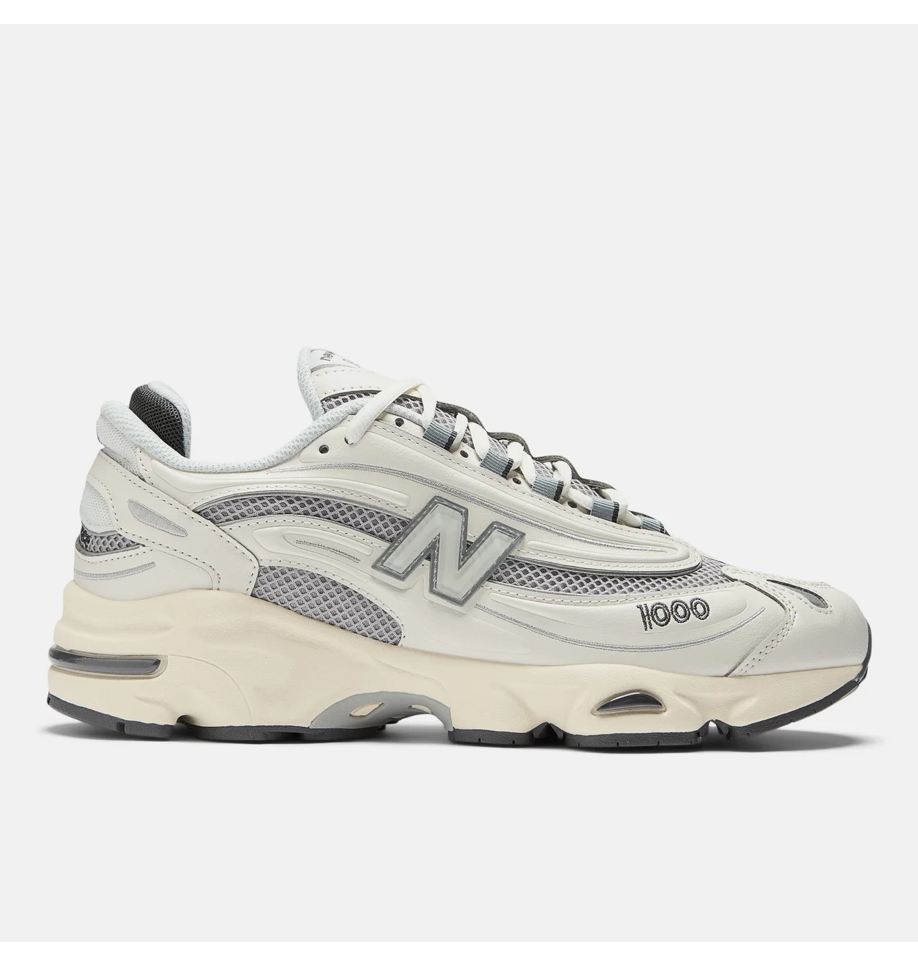 Кросівки унісекс New Balance 1000 White/Grey M1000MEW