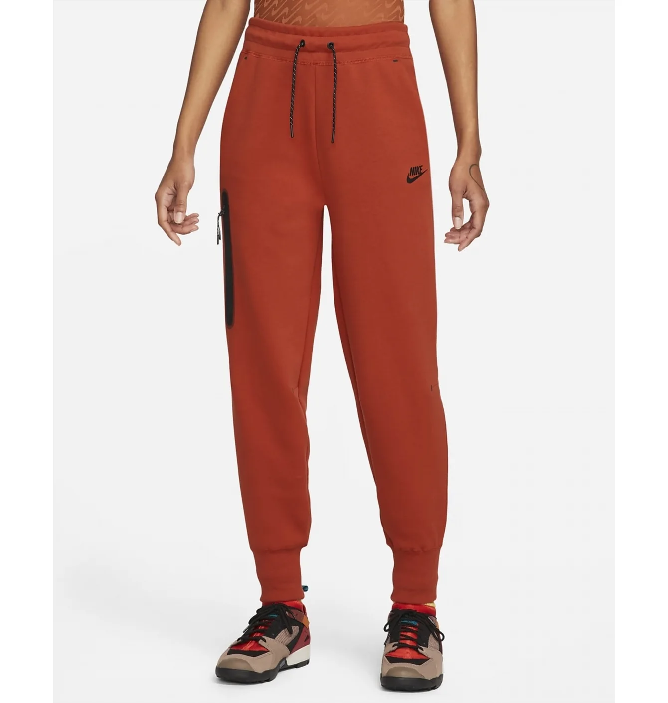 Штани жіночі Nike Nsw Tech Fleece Joggers Brown CW4292-623