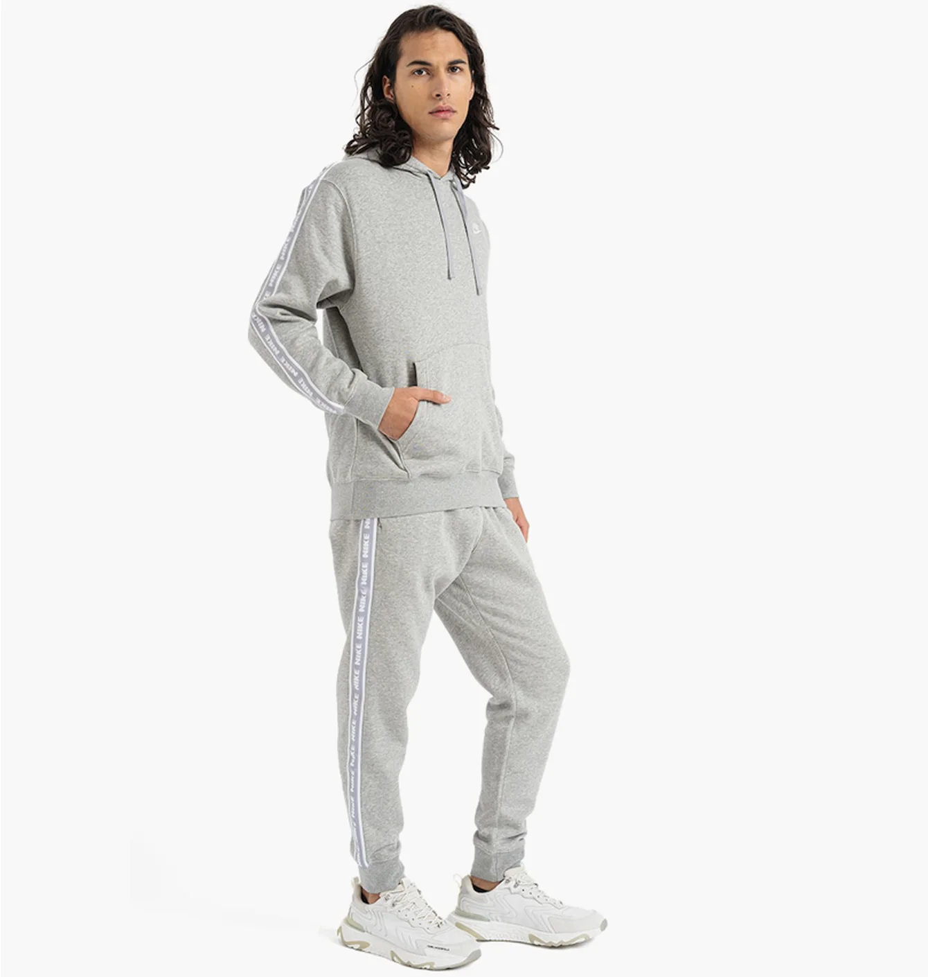 Спортивний костюм чоловічий Nike Club Fleece Gx Grey FB7296-063