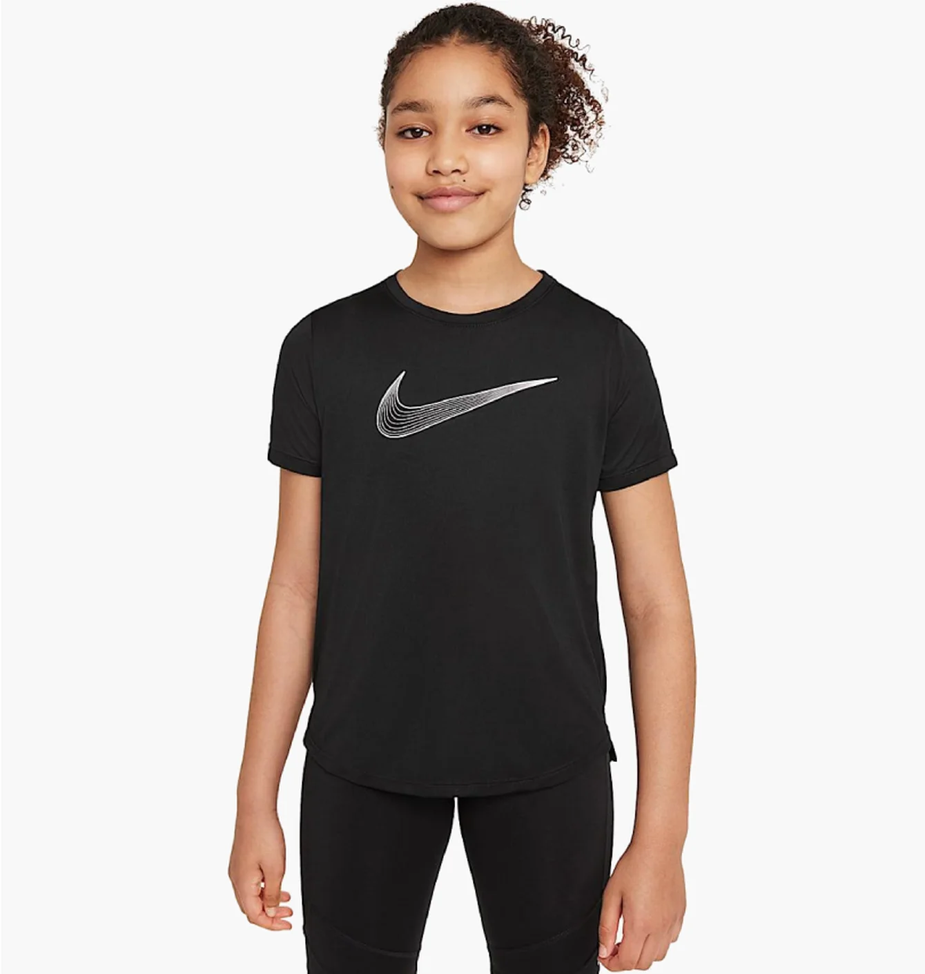 Футболка дитяча Nike One Short Sleeve Top Gx Black DD7639-010