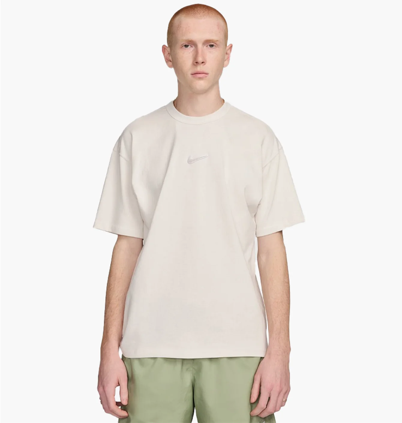 Футболка чоловіча Nike M Nsw Tee Prem Essntl Open Beige FV7726-030