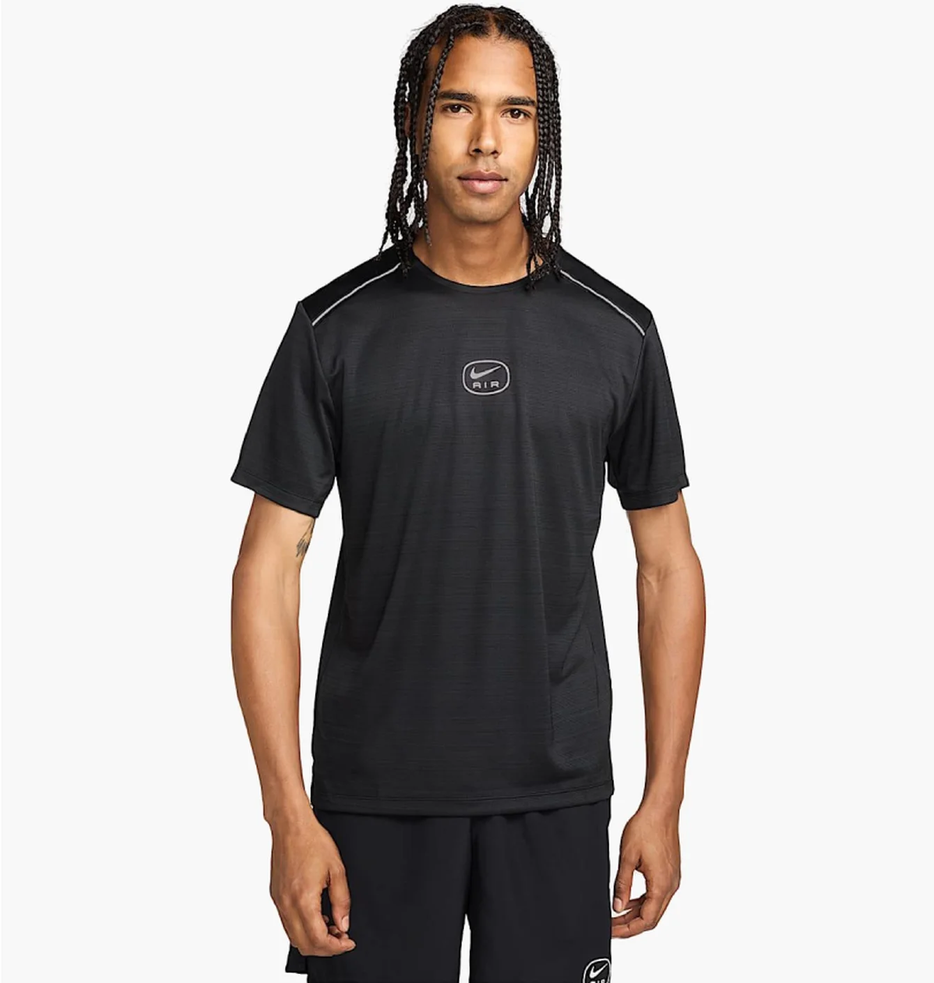 Футболка чоловіча Nike Nsw Sw Air Run Tee Black HM0195-010