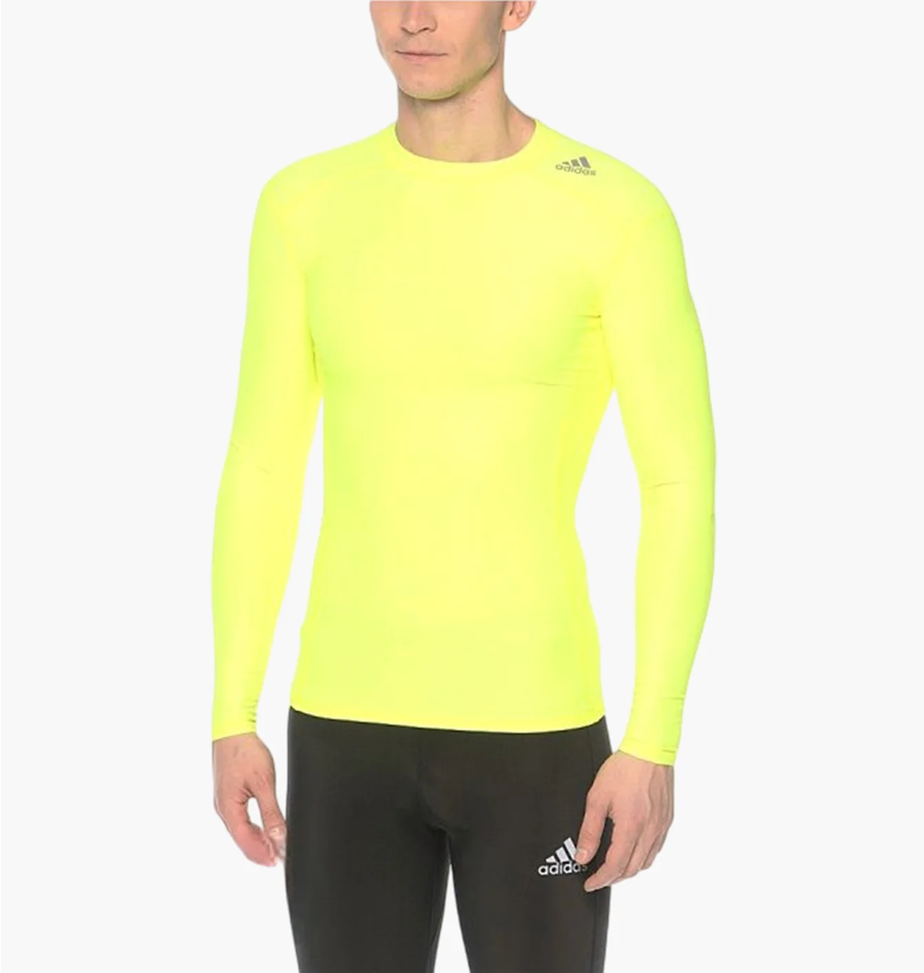 Лонгслів чоловічий Adidas Tf Chill Ls Yellow S95669
