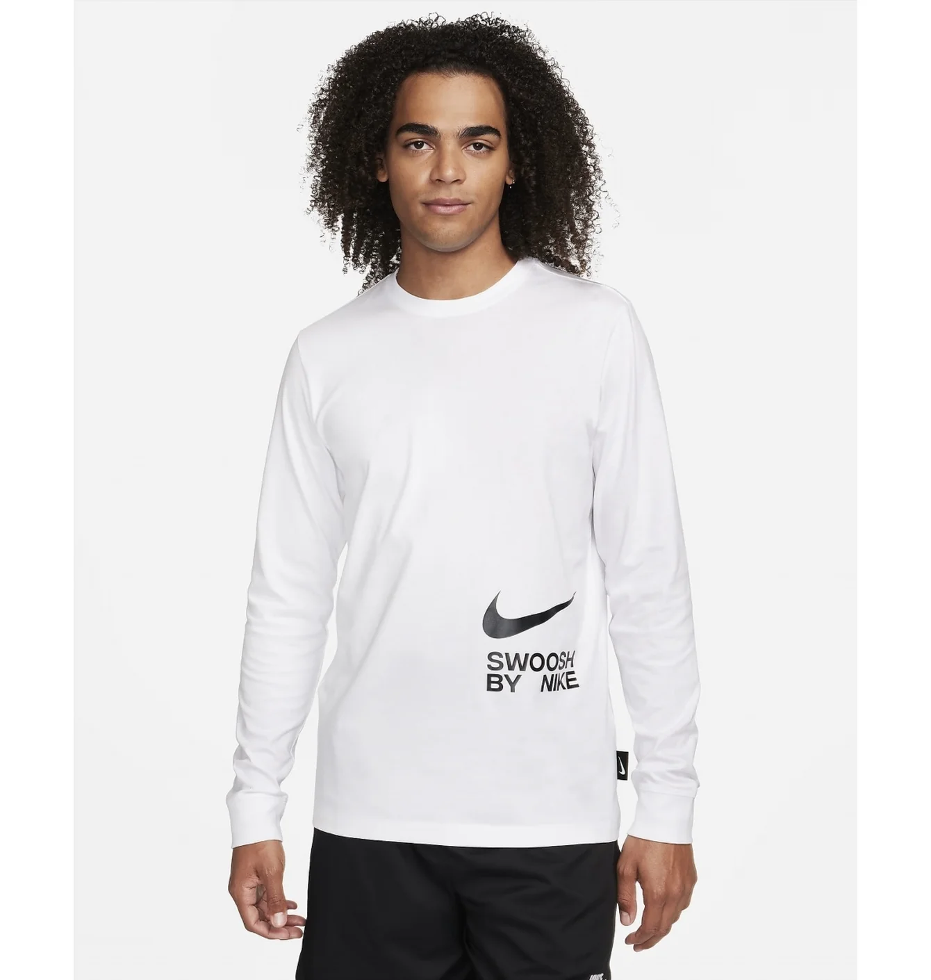 Лонгслів чоловічий Nike Sportswear Long-Sleeve T-Shirt White FJ1119-100